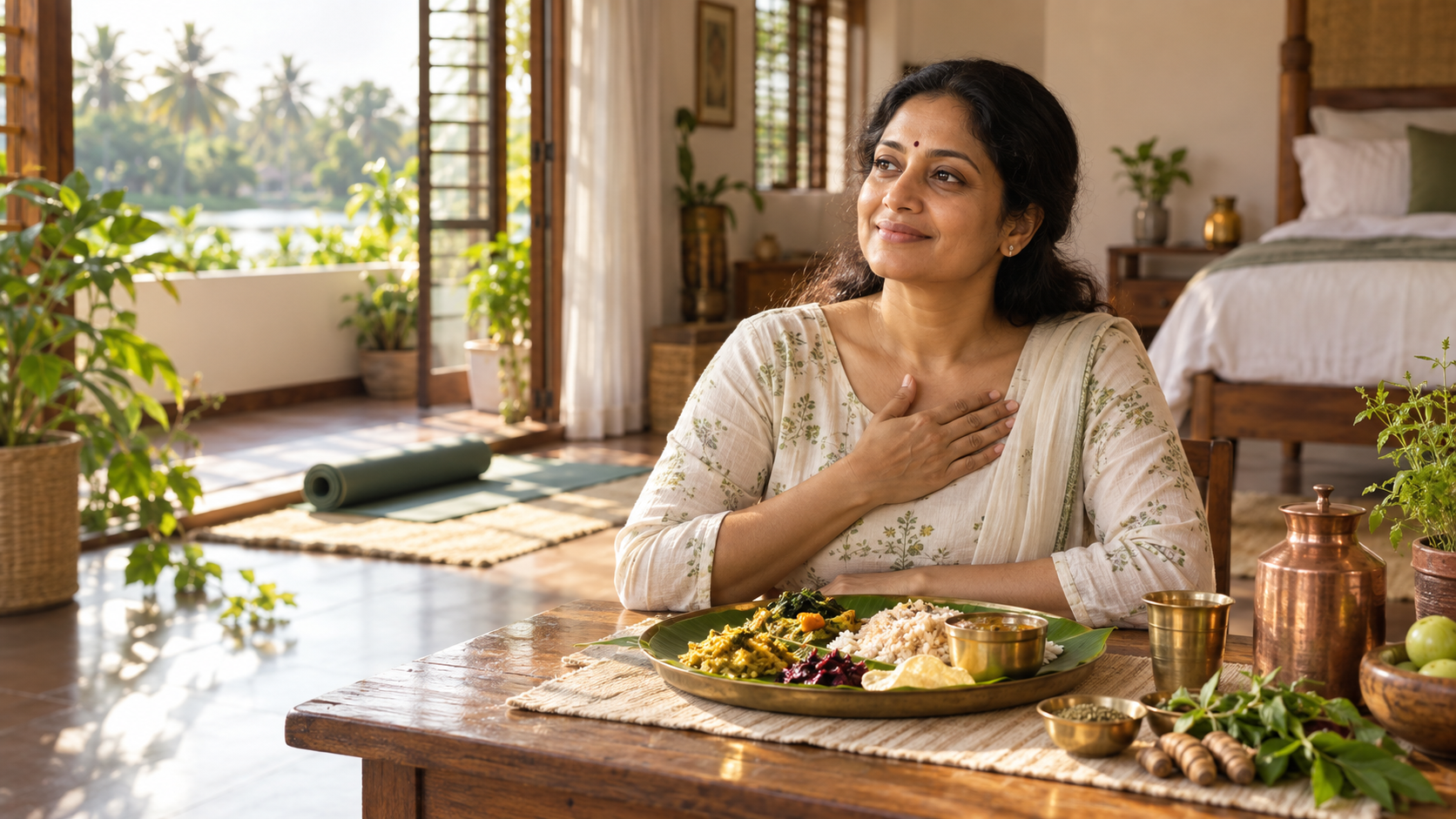 Ayurvedic Lifestyle for Heart Health: Sleep, Diet, Stress & Daily Routine