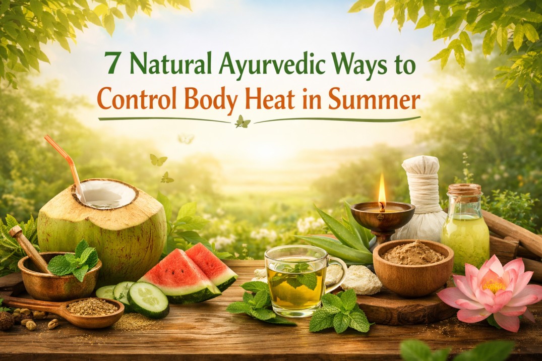 7 Natural Ayurvedic Ways to Control Body Heat in Summer