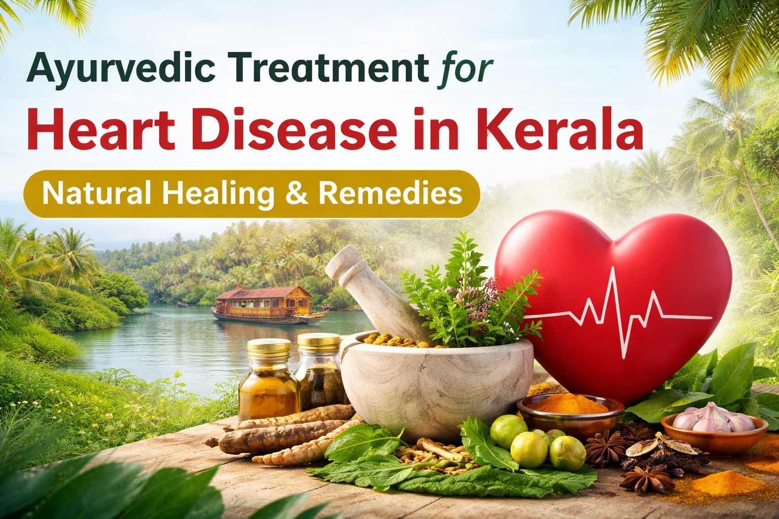 Top Ayurvedic Treatments for Heart Disease and Heart Blockage in Kerala (2026 Guide)