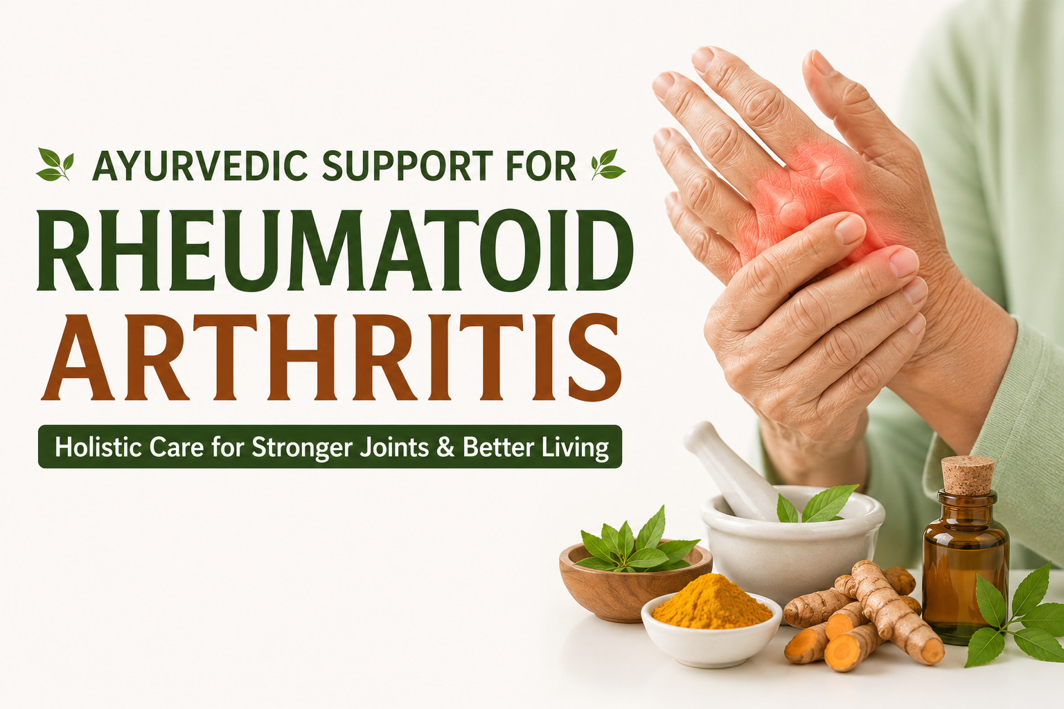 Ayurvedic Support for Rheumatoid Arthritis: Symptoms, Causes & Joint Care